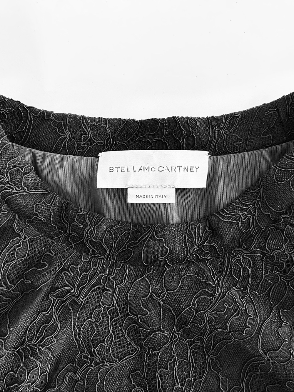 Stella McCartney Black Lace Maxi Dress - Picture 6 of 8